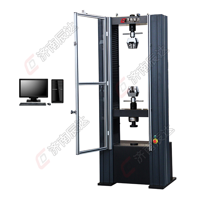 试验机的主要结构和工作原理。